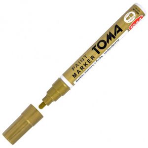 Marker olejowy Toma 440 gruby 2.5mm, Złoty